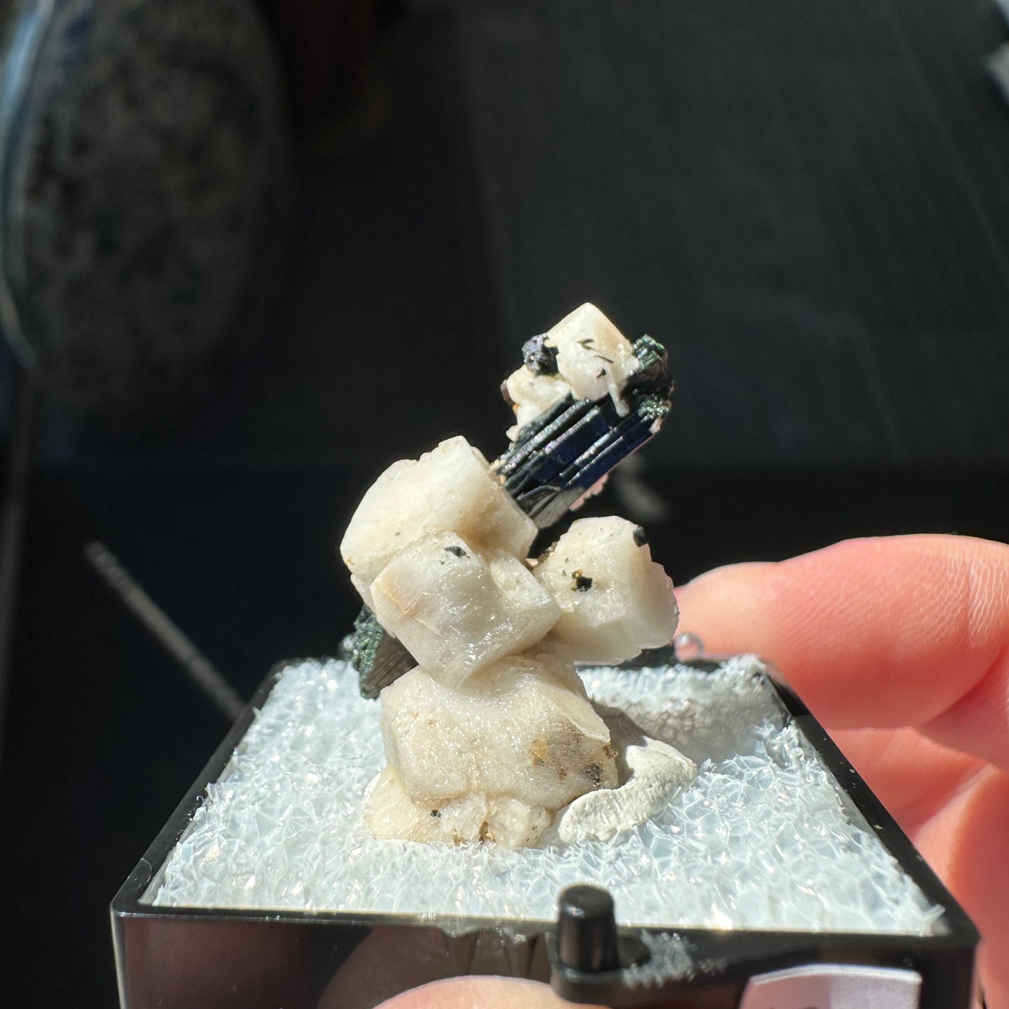 Aegirine and Microcline Perky Box Specimen from Malawi