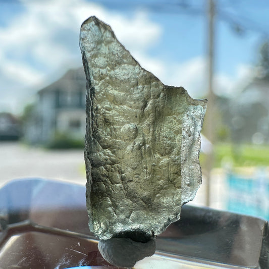 Genuine Green Moldavite 0.44g from Czech Republic
