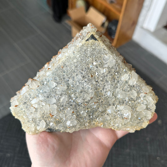 Fluorite with Quartz from Nigeria