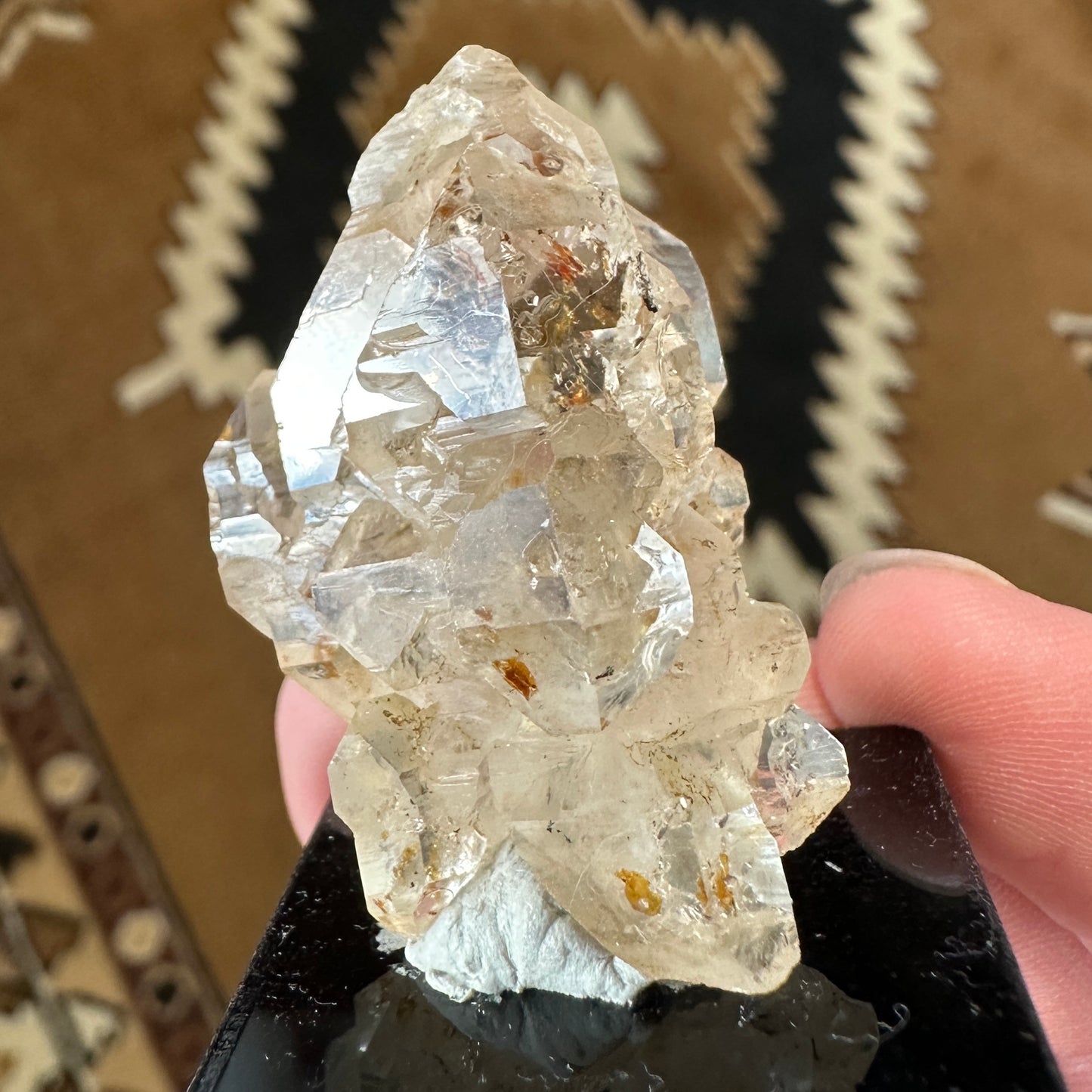 UV Reactive Petroleum Included Firefly Quartz from Madagascar