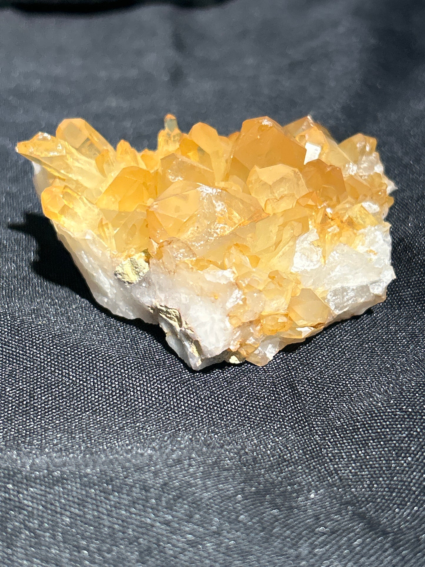 Tangerine Quartz from Brazil