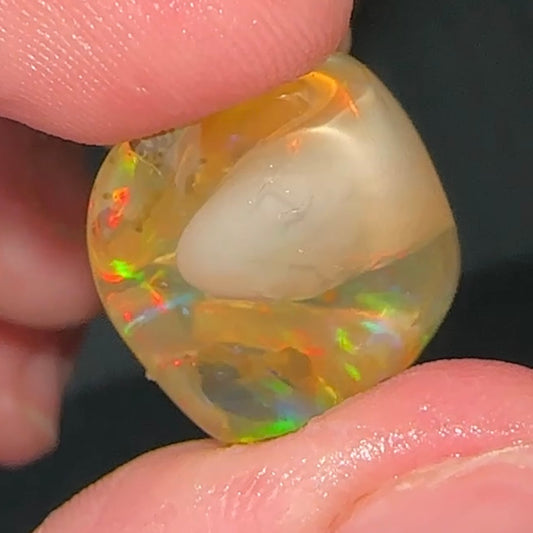 A+ 5.32g Welo Ghost Phantom Water Opal from Ethiopia