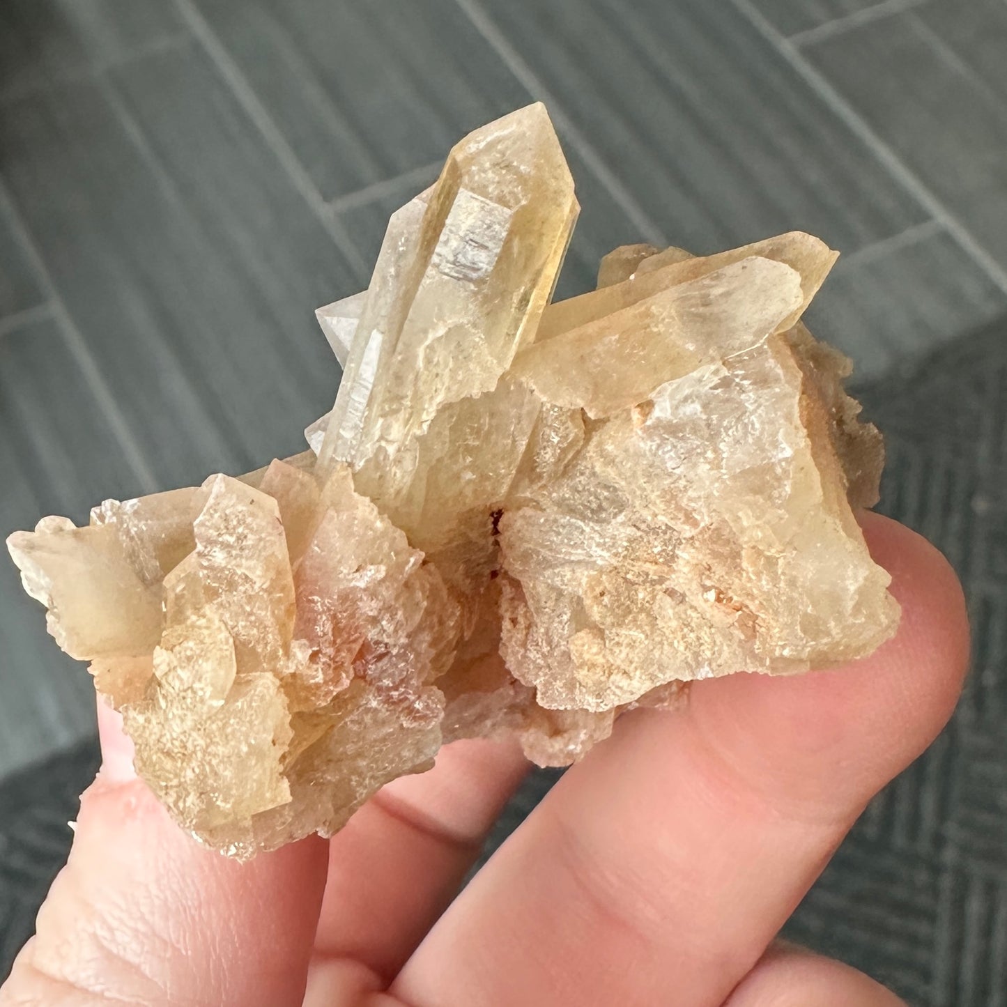Cabinet Sized Smoky Citrine from Orange River, Namibia