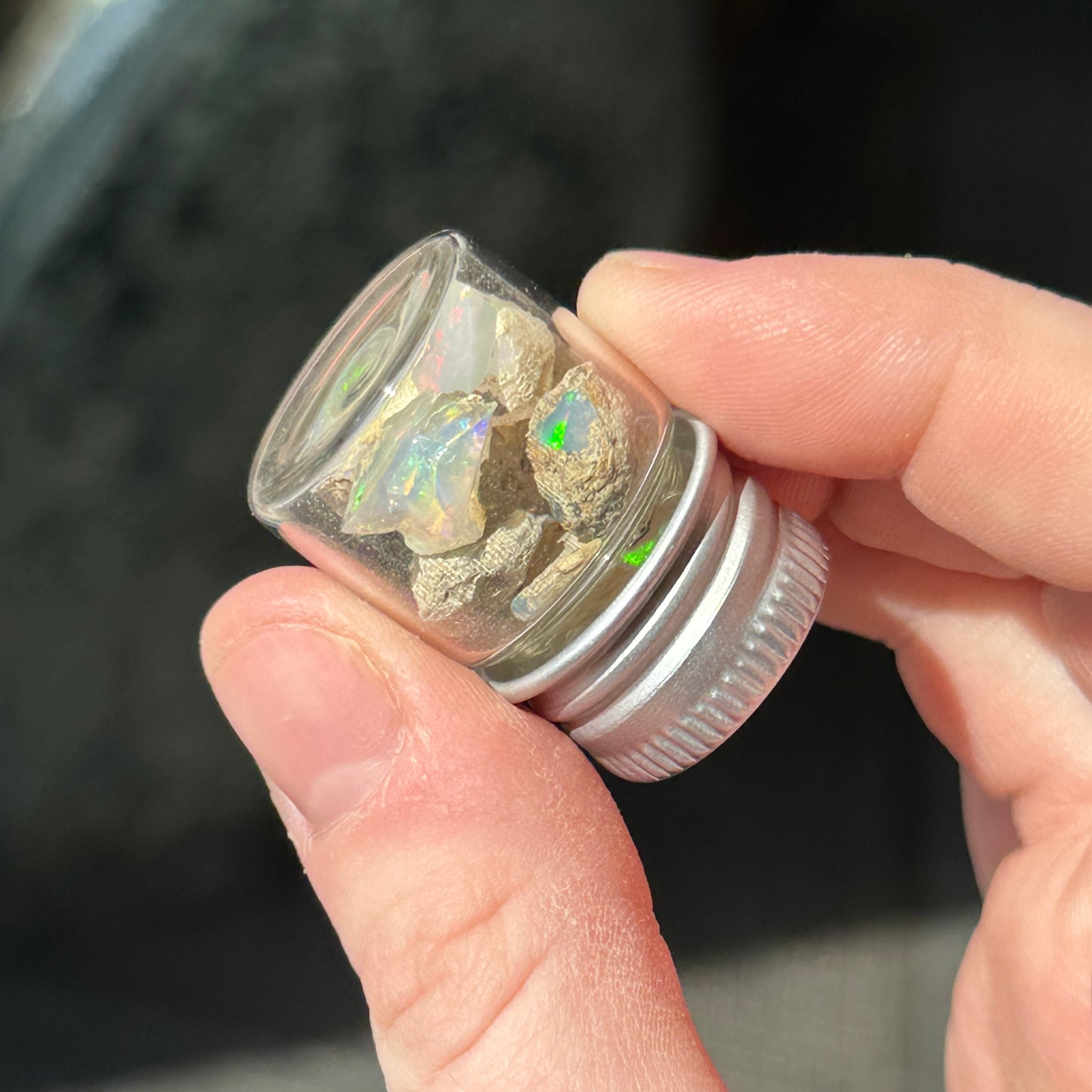 Welo Opal Fairy Jar