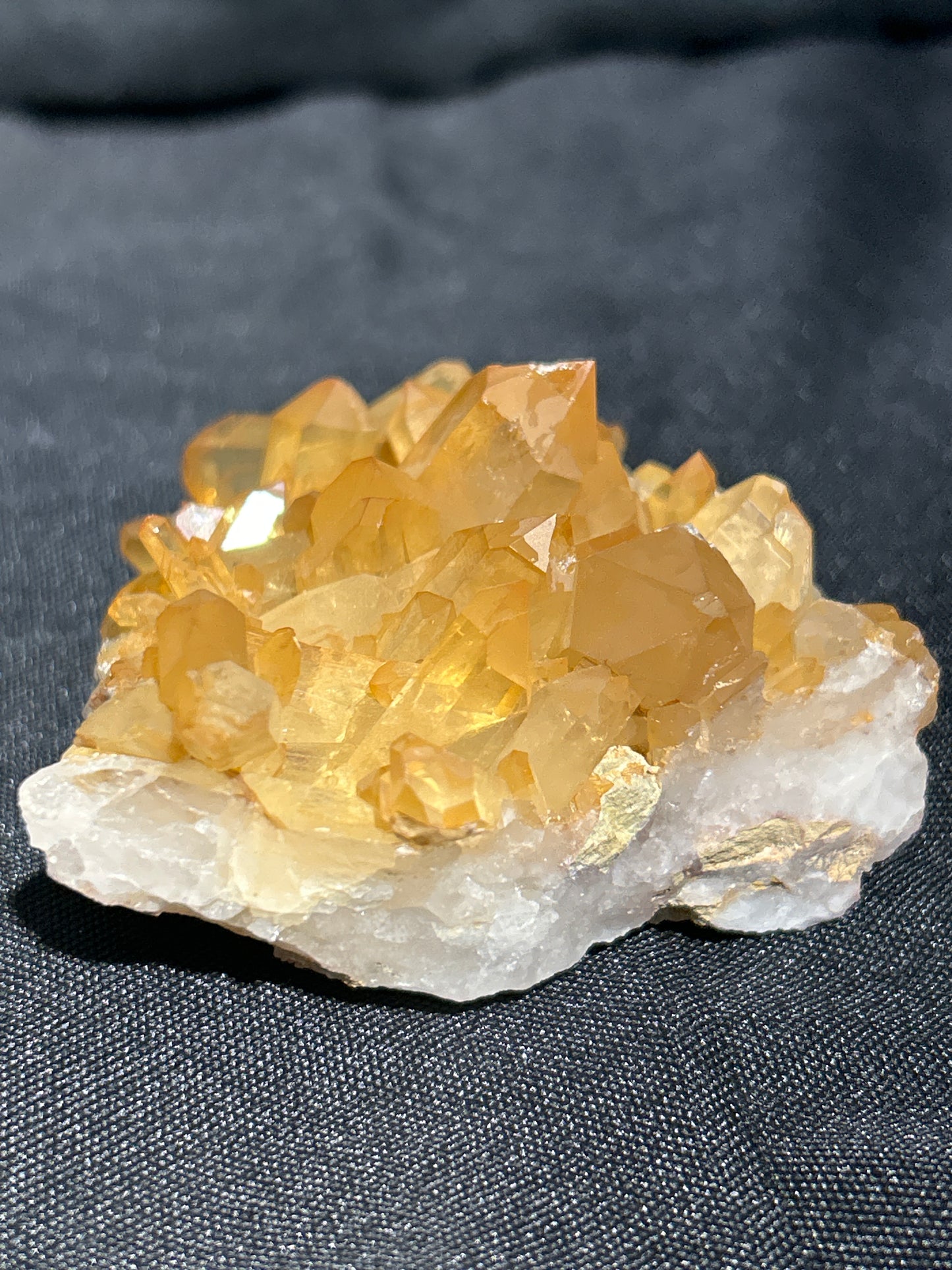 Tangerine Quartz from Brazil