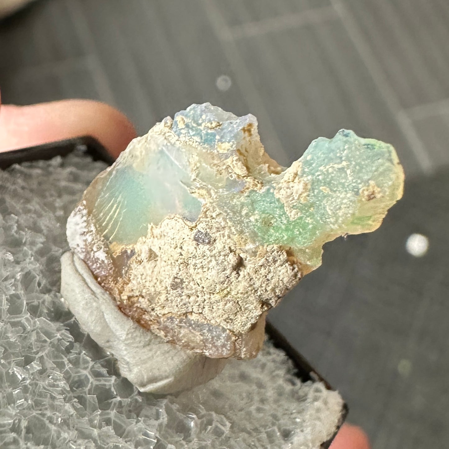 Stunning A+ Welo Opal in Perky Box from Ethiopia