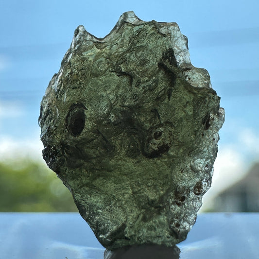 Genuine Green Moldavite 0.80g from Czech Republic