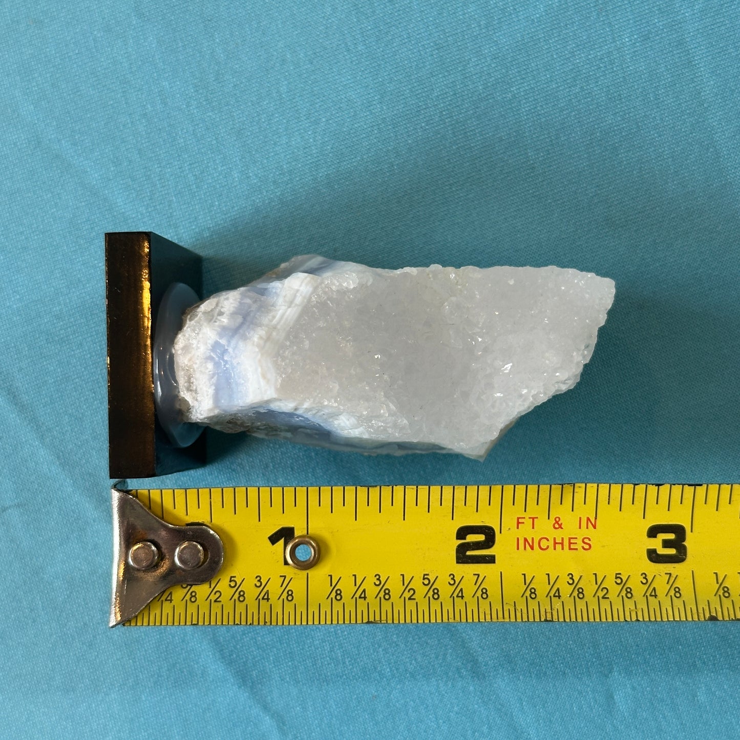 Gorgeous High Grade Blue Lace Agate Miniature Specimen from Malawi