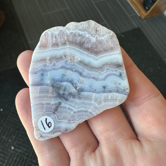2.56g Colorado Silver-Bearing Amethyst Sowbelly Agate Slab