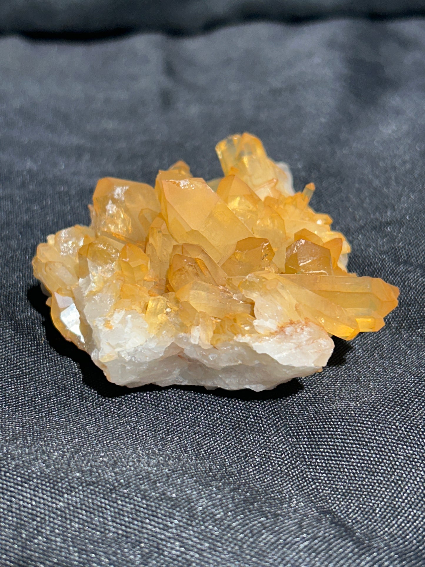 Tangerine Quartz from Brazil
