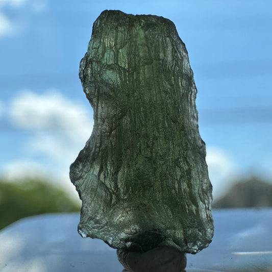 Genuine Green Moldavite 0.65g from Czech Republic