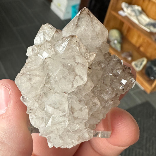 Miniature Sized Smoky Quartz from Orange River, South Africa