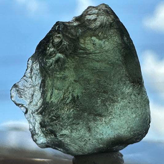Genuine Green Moldavite 0.97g from Czech Republic