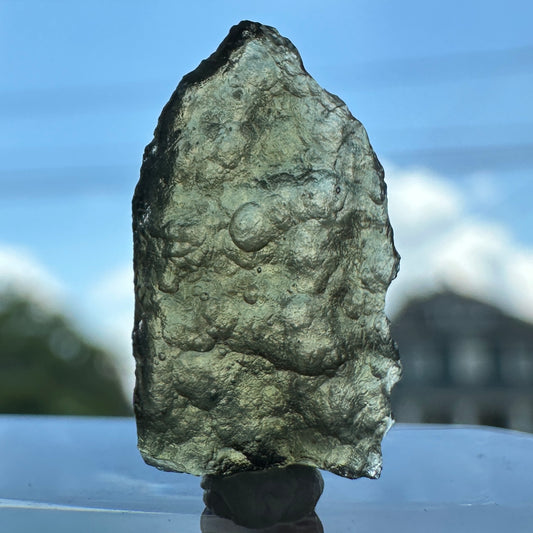 Genuine Green Moldavite 0.45g from Czech Republic
