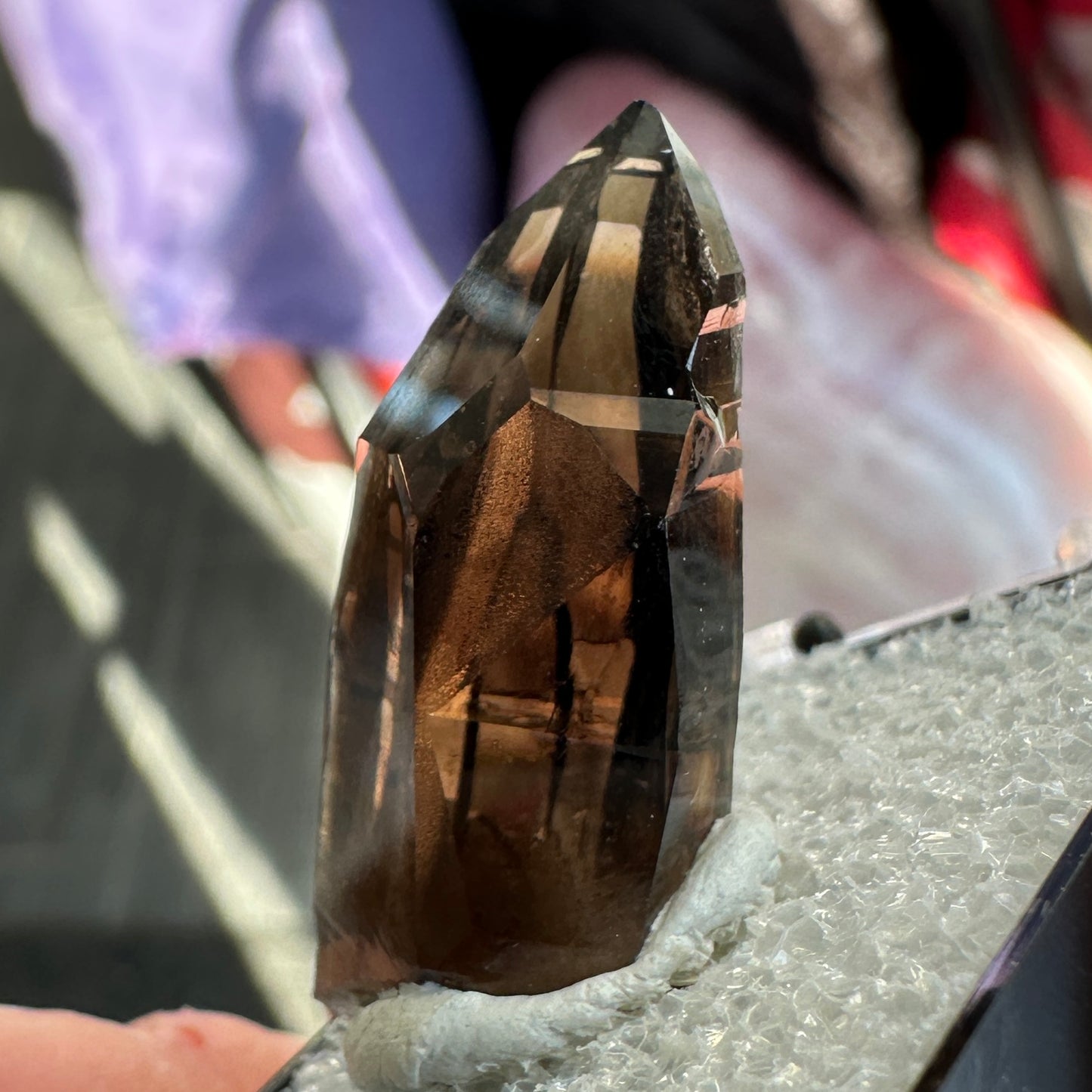 Gem Alpine Smoky Quartz Perky Box Specimen from Malawi