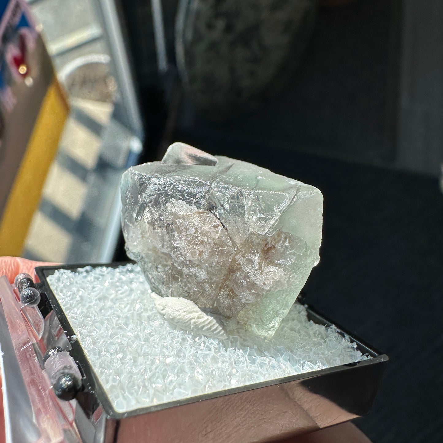 Fluorite Perky Box Specimen from Nigeria