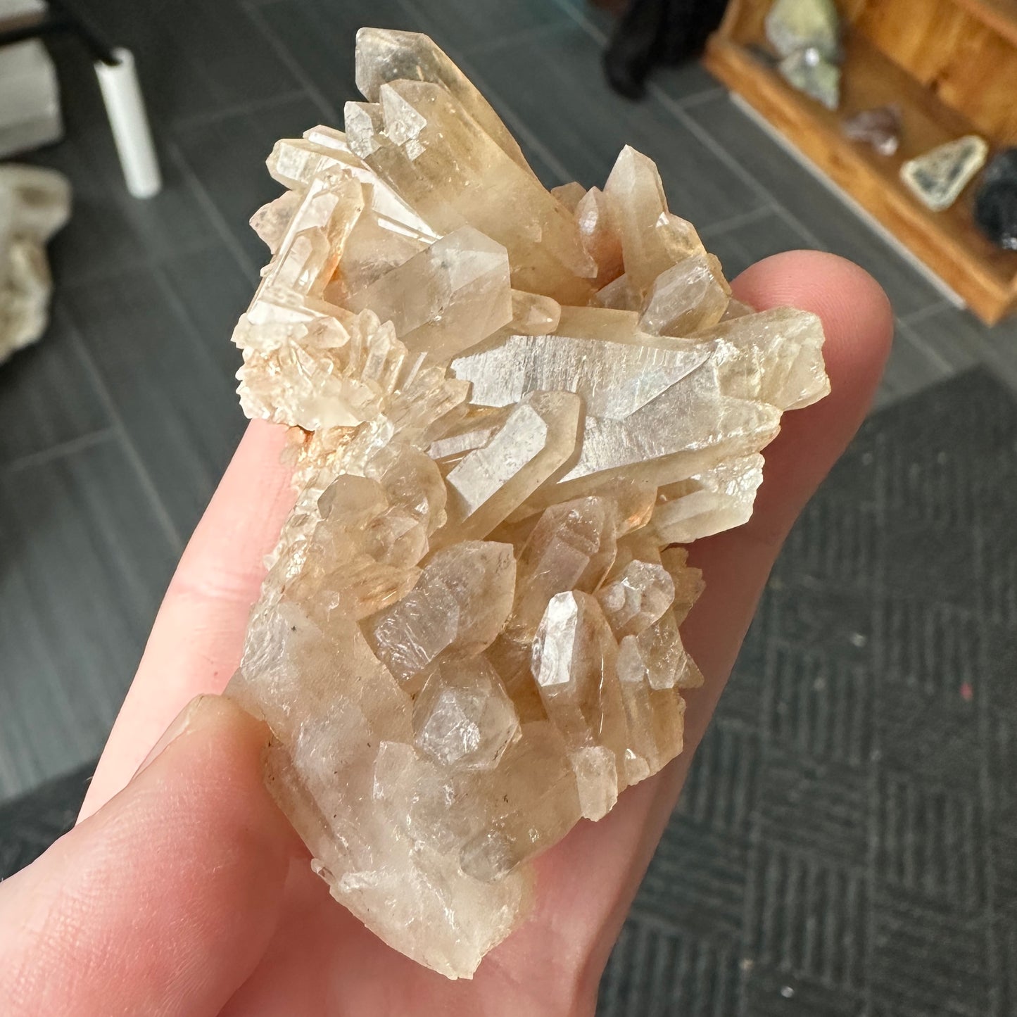 Cabinet Sized Smoky Citrine from Orange River, Namibia