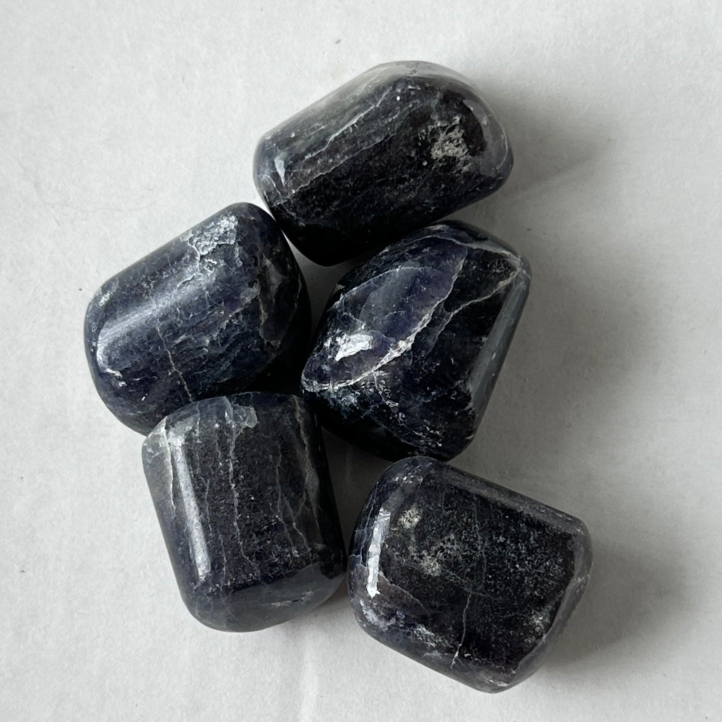 Medium Tumbled Violet Iolite from India