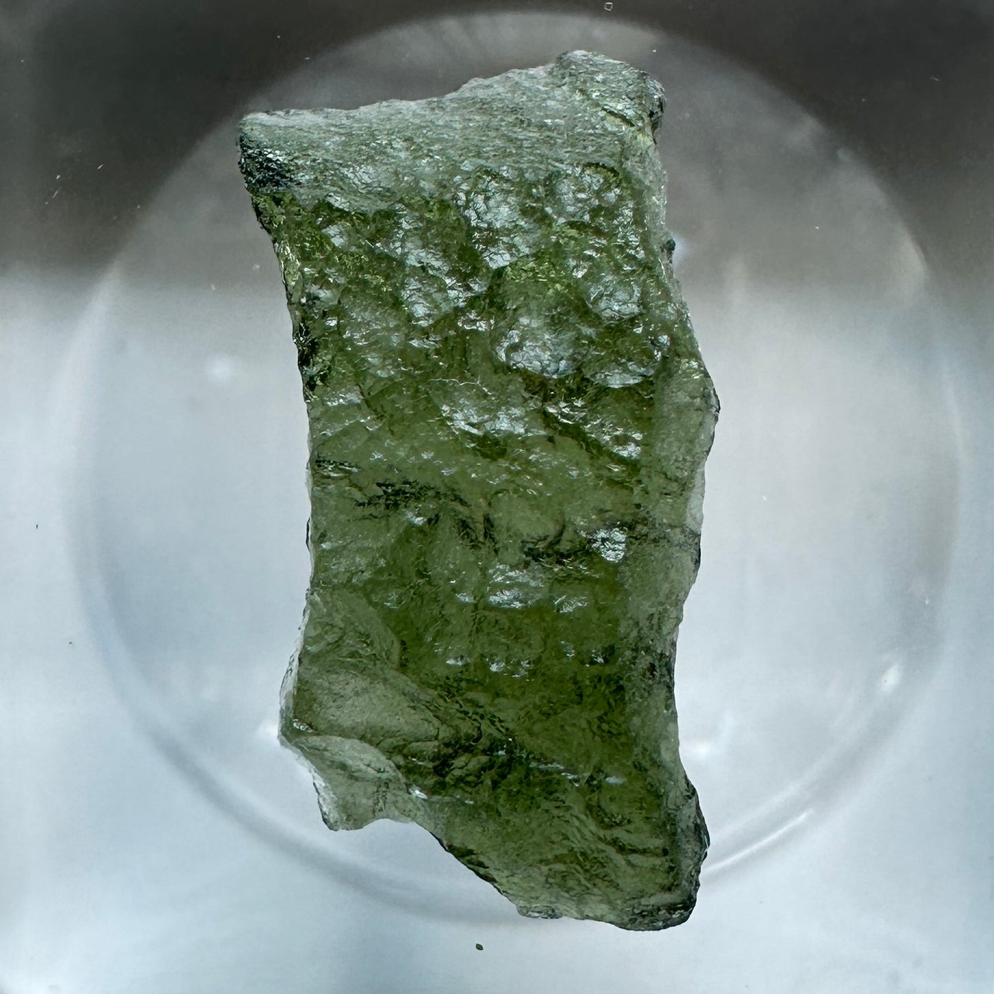 Genuine Green Moldavite 0.49g from Czech Republic
