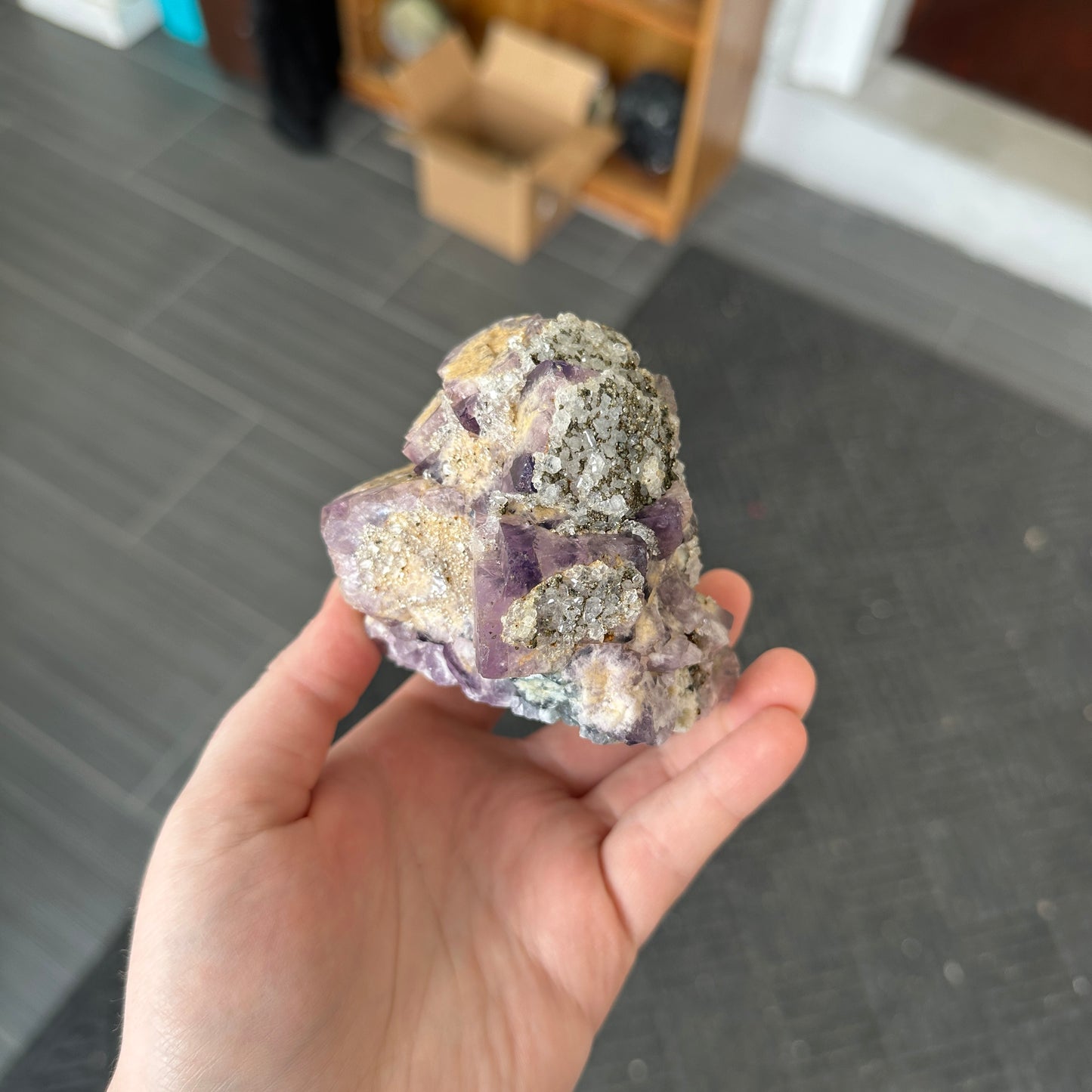 Fluorite Specimen From Nigeria