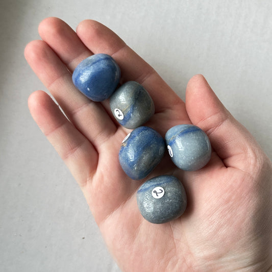 Medium Tumbled Blue Aventurine