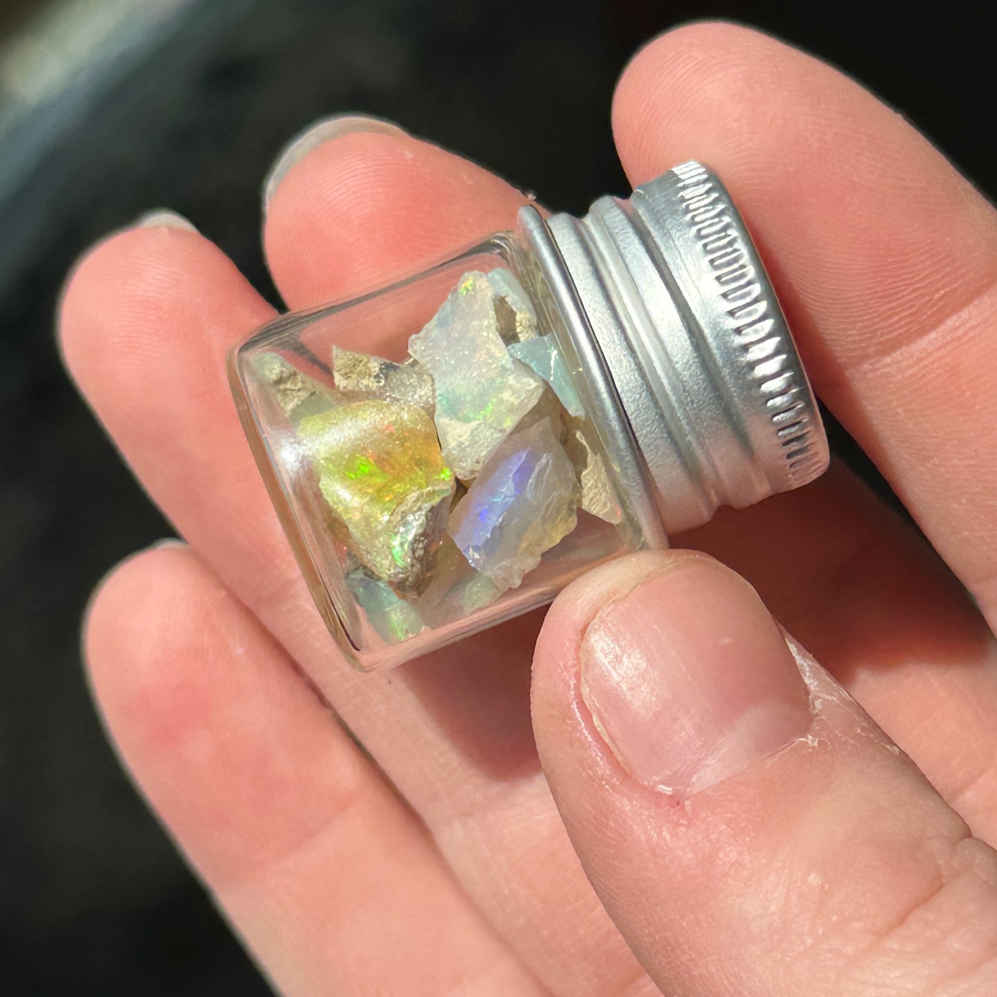 Welo Opal Fairy Jar