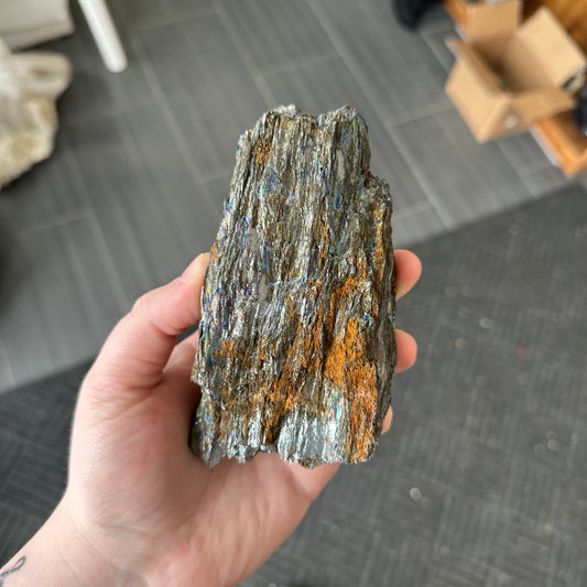 Iridescent “Rainbow” Hematite from Brazil