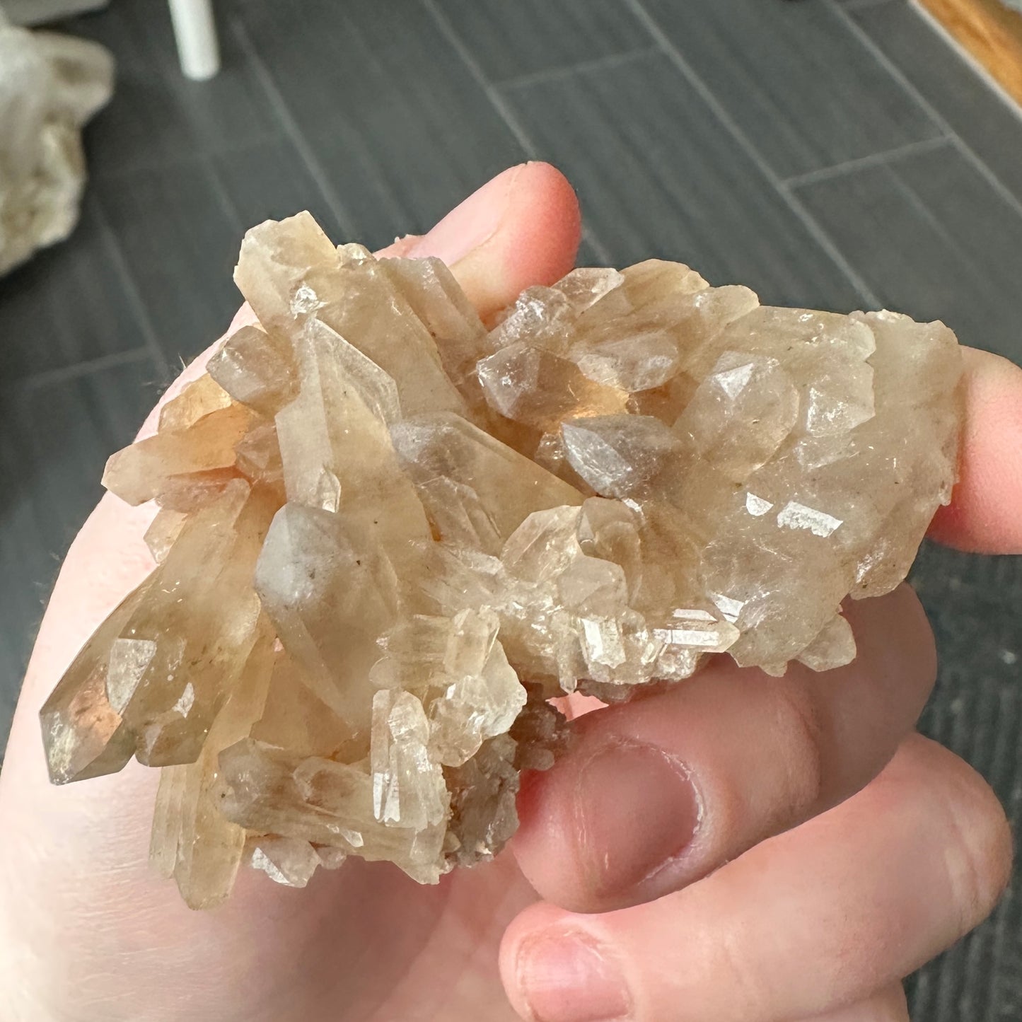 Cabinet Sized Smoky Citrine from Orange River, Namibia