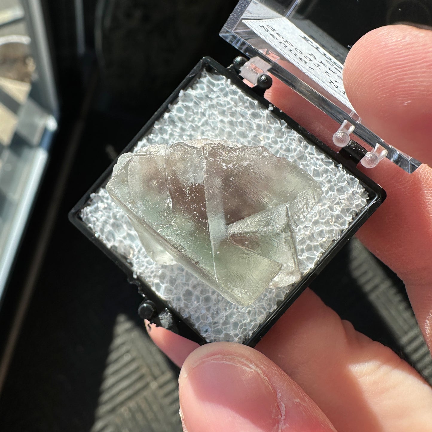 Fluorite Perky Box Specimen from Nigeria