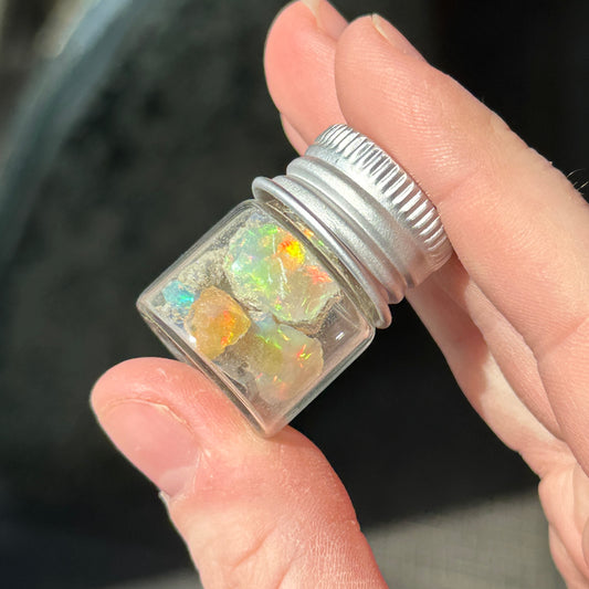 Welo Opal Fairy Jar