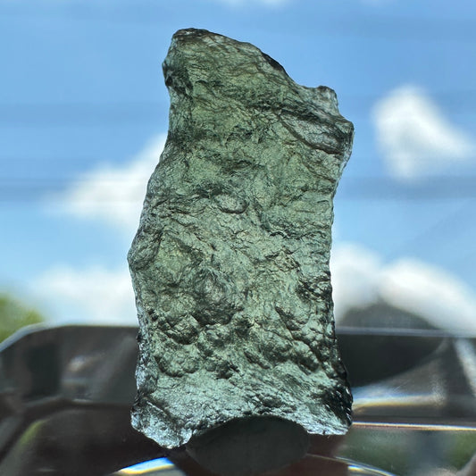 Genuine Green Moldavite 0.49g from Czech Republic