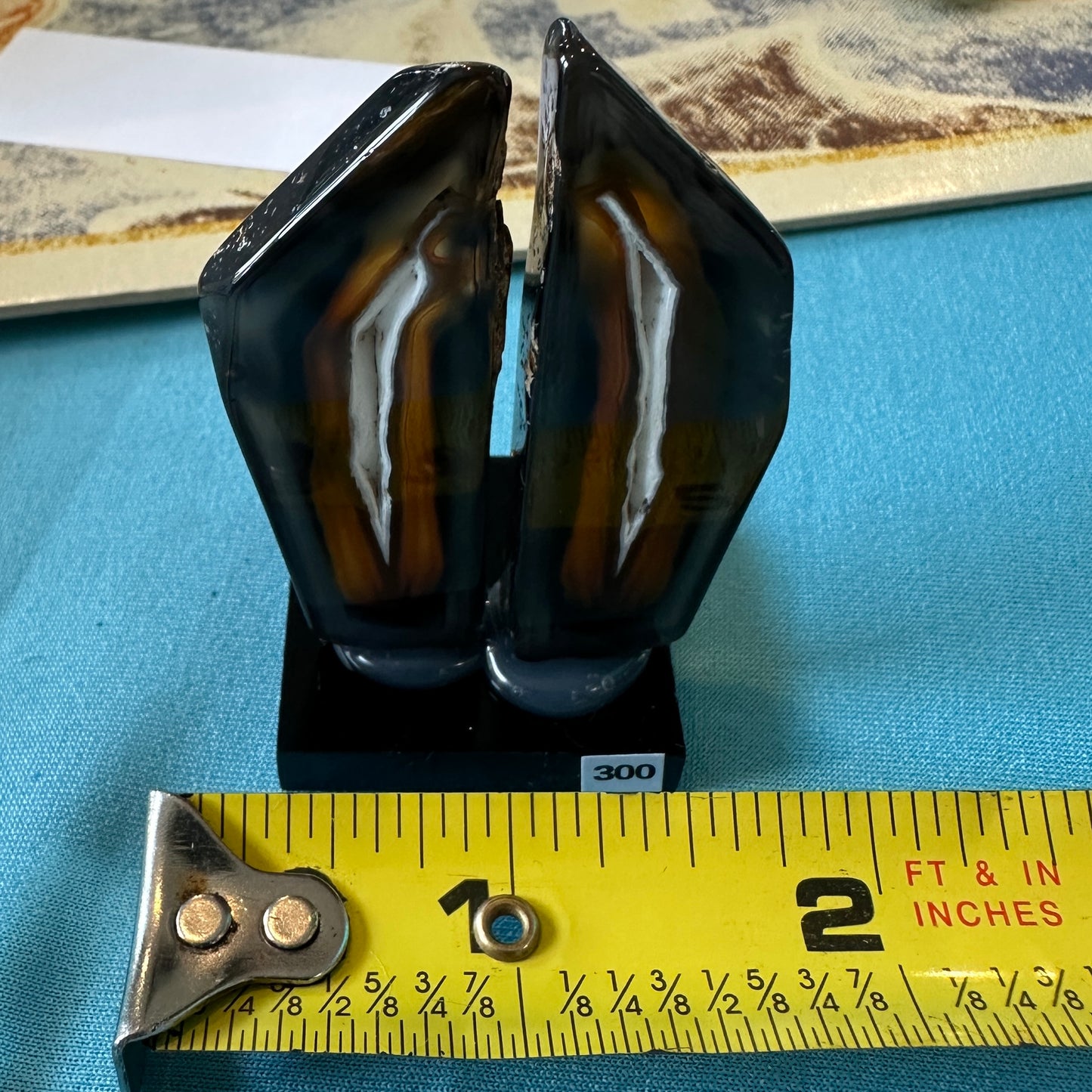 21g Ultra Rare Polyhedral Agate Pair From Brazil