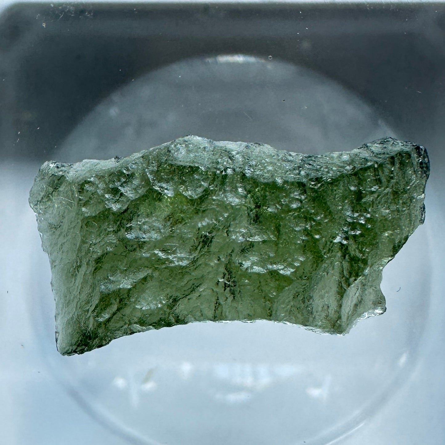 Genuine Green Moldavite 0.49g from Czech Republic