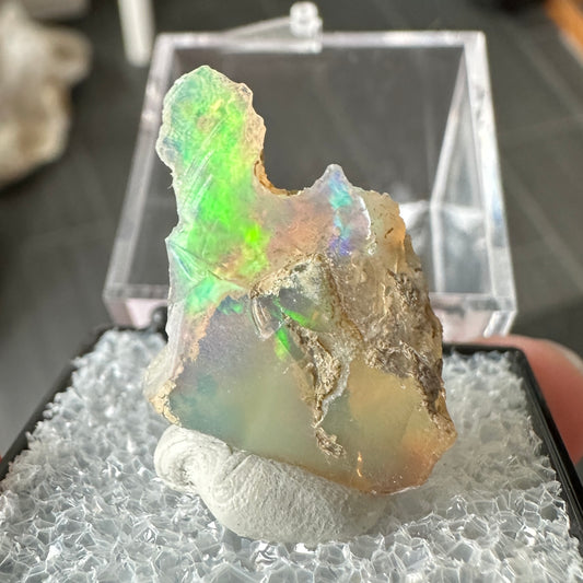 Stunning A+ Welo Opal in Perky Box from Ethiopia