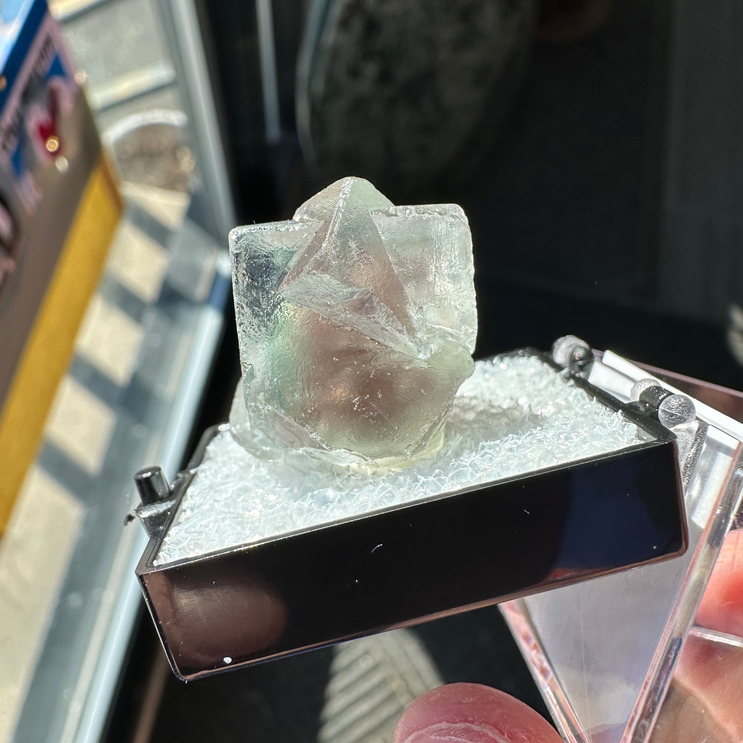 Fluorite Perky Box Specimen from Nigeria