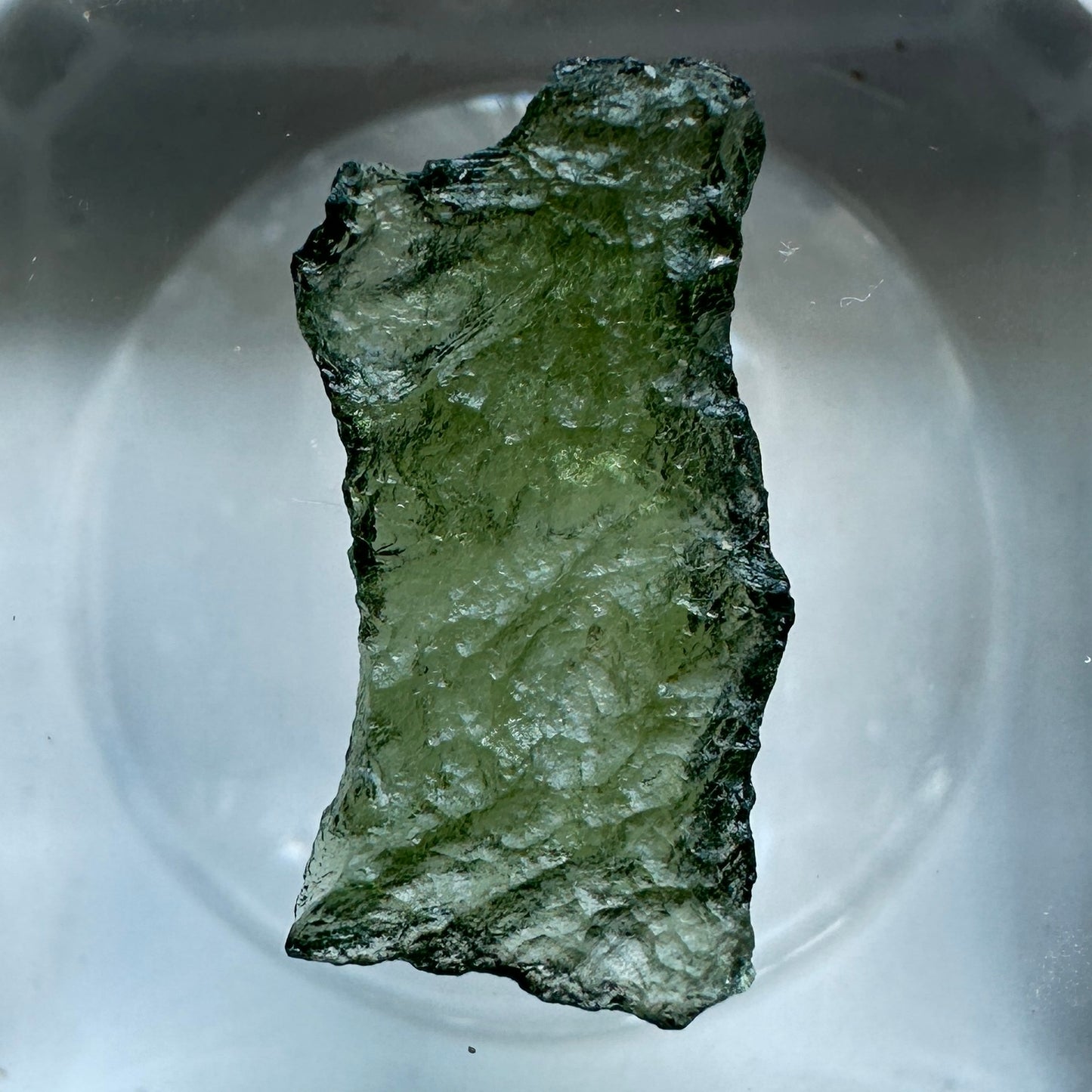 Genuine Green Moldavite 0.49g from Czech Republic