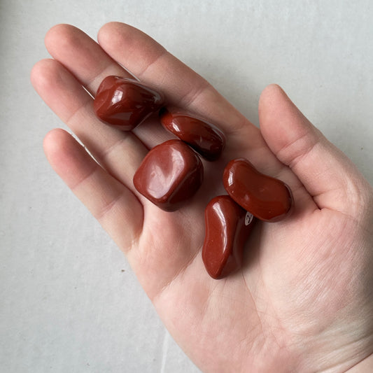 Medium Tumbled Red Jasper
