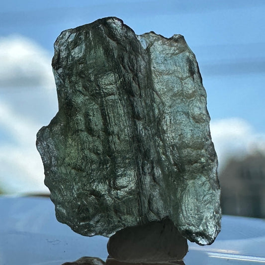 Genuine Green Moldavite 0.60g from Czech Republic