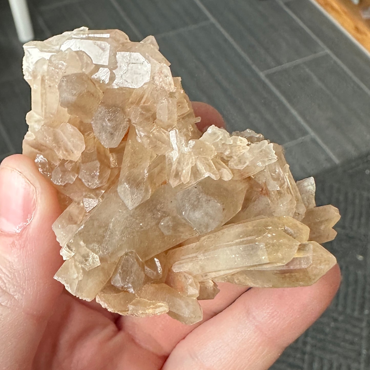 Cabinet Sized Smoky Citrine from Orange River, Namibia