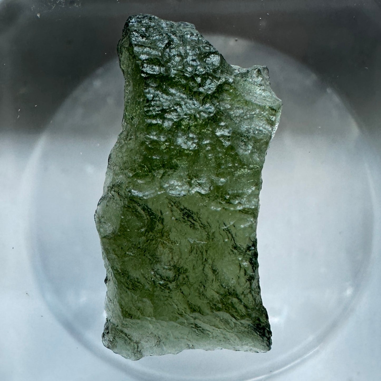 Genuine Green Moldavite 0.49g from Czech Republic